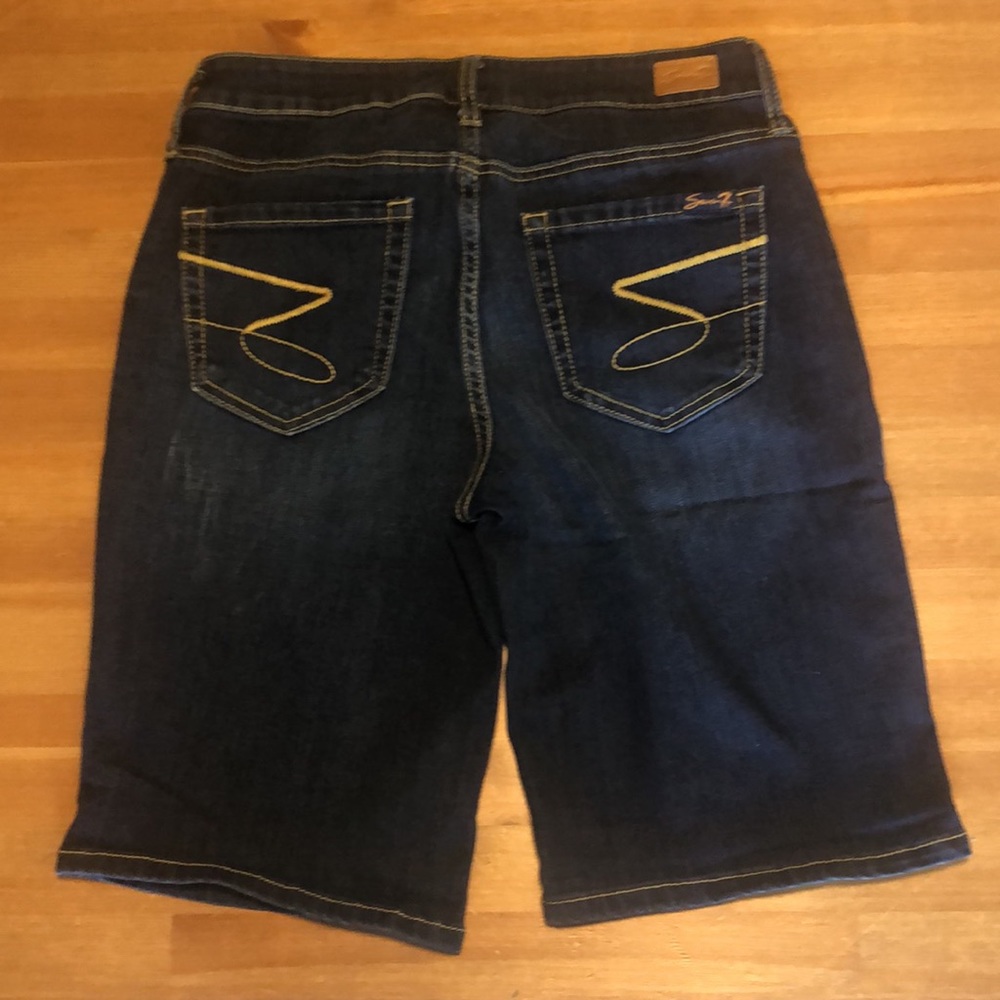 Denim jean Bermuda short seven7